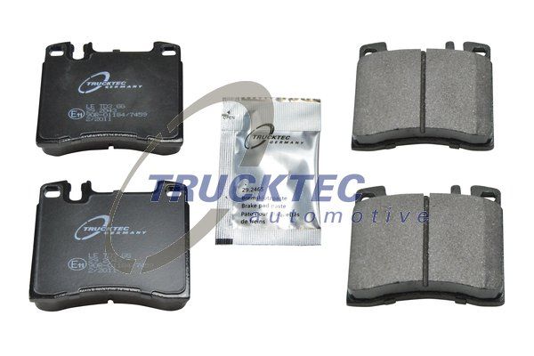 TRUCKTEC AUTOMOTIVE Комплект тормозных колодок, дисковый тормоз 02.35.155